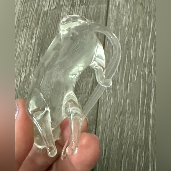 Villeroy & Boch crystal glass cat figurine, often used as a paperweight - Picture 4 of 4